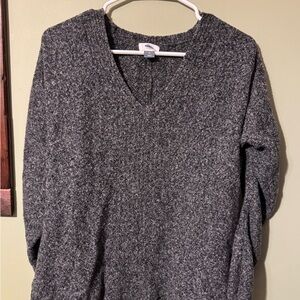 Old Navy Charcoal Knit Sweater